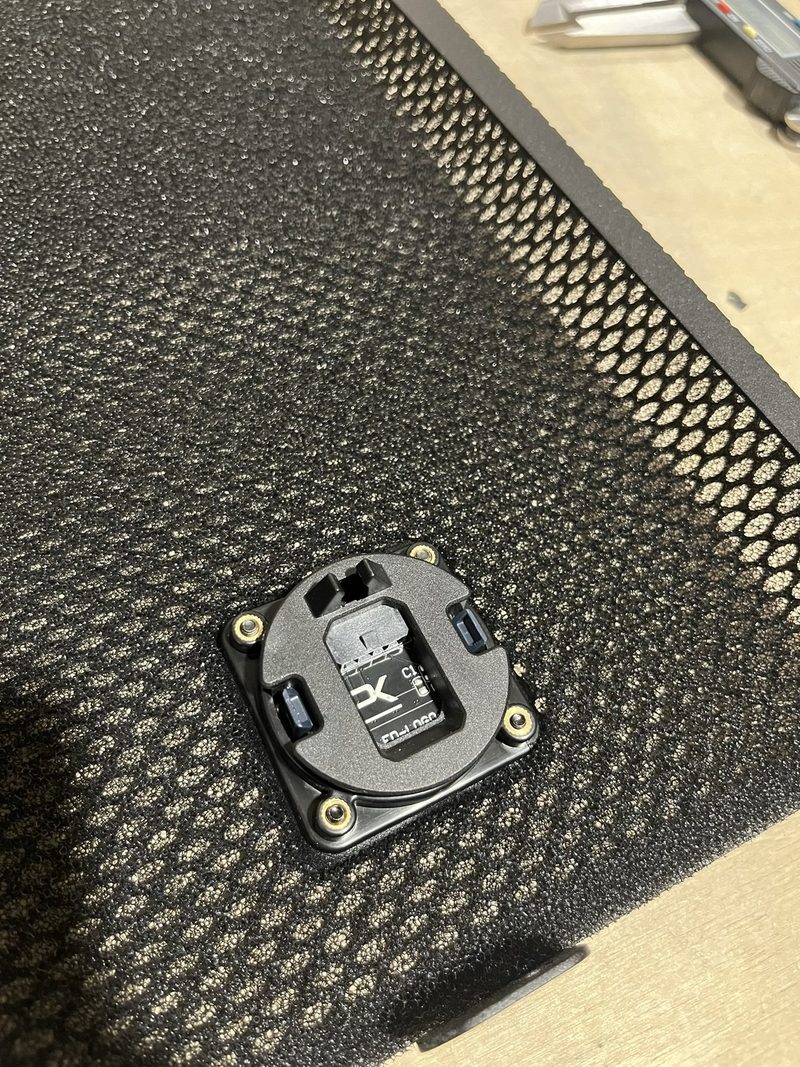 Fit check on a production grille